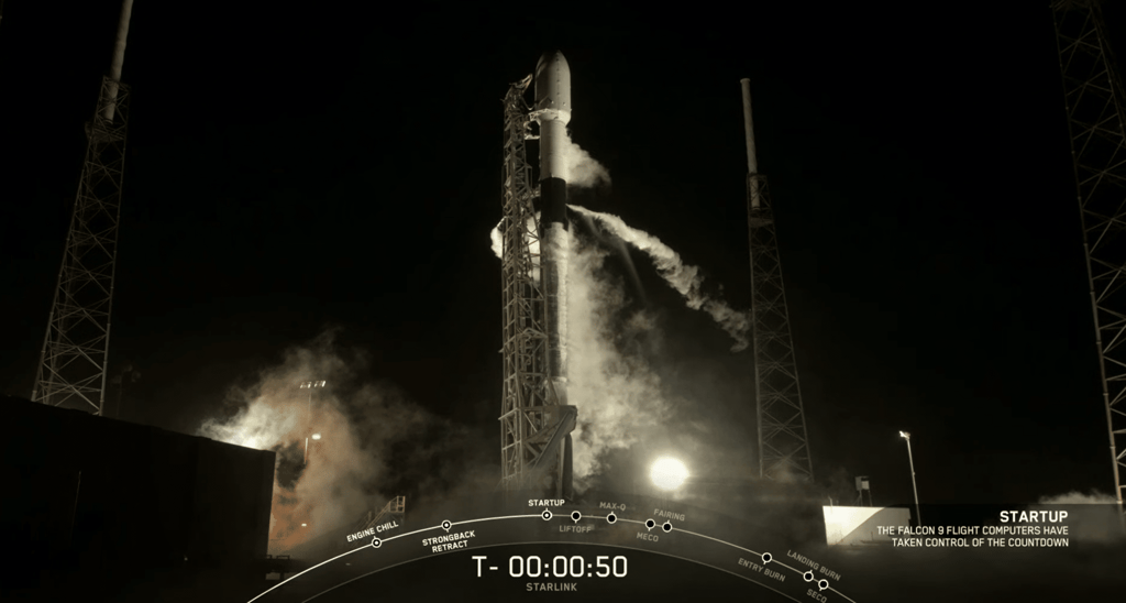WATCH: The SpaceX Starlink Mission In Realtime