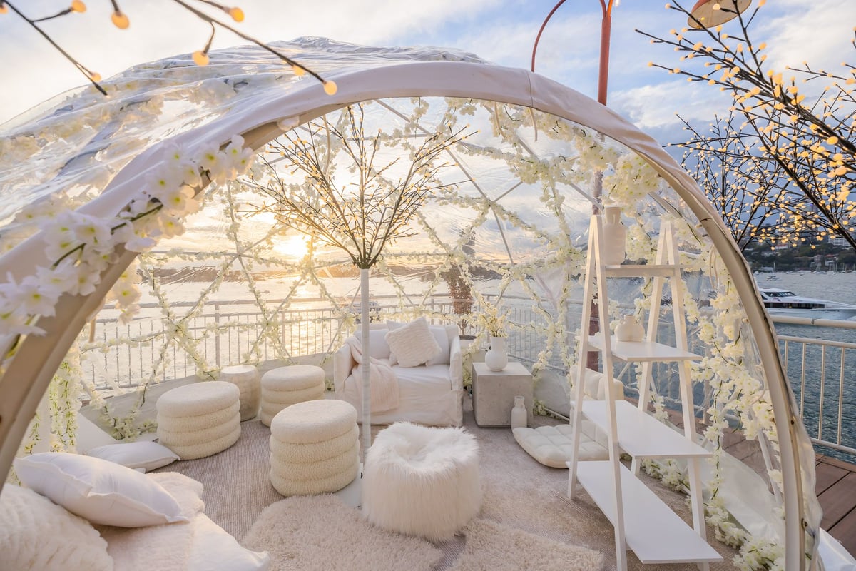 Pier One Sydney Harbour's luxury igloos are back for 2022