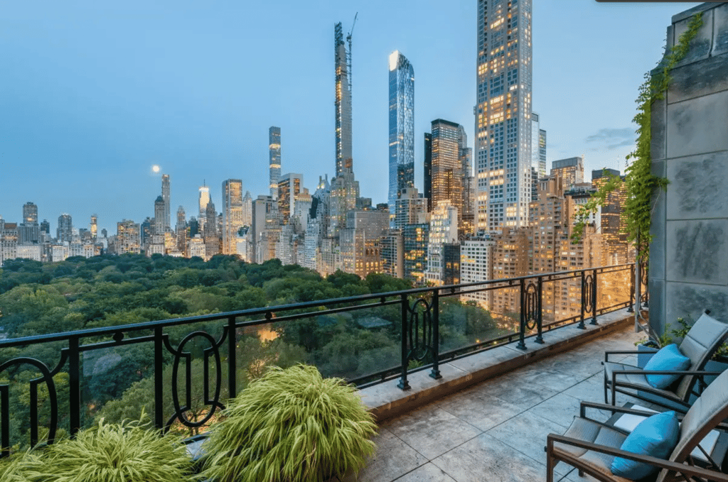 Inside An Outrageous $94 Million NYC Central Park Penthouse