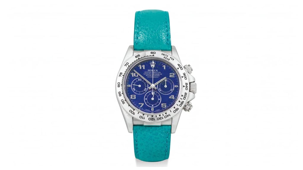 Rolex Daytona With Lapis Lazuli Dial Shatters Auction Records