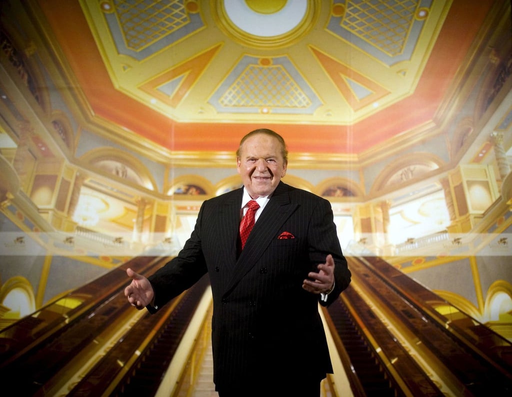 Highest paying industries - Sheldon Adelson