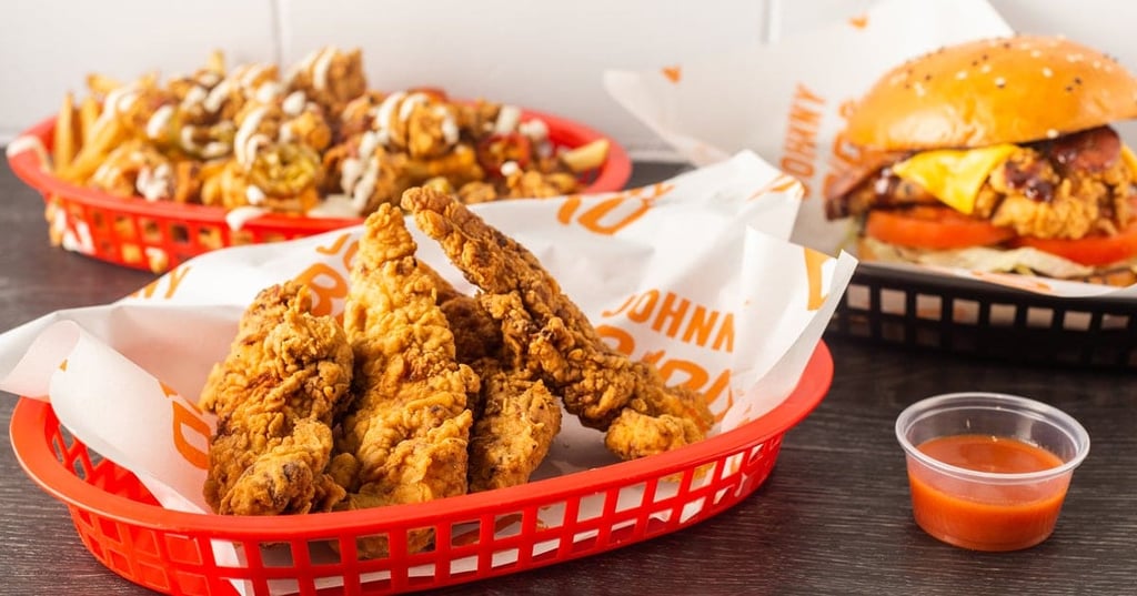 A bowl of food on a table