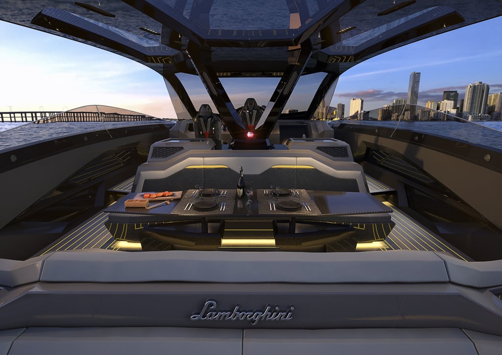 conor mcgregor tecnomar 63 lamborghini yacht