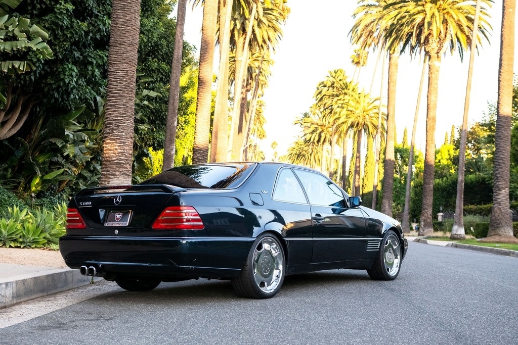 A car parked on the side of a road