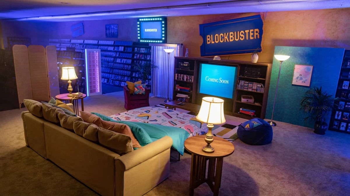 Airbnb Is Renting Out The World’s Last Blockbuster For $5/Night