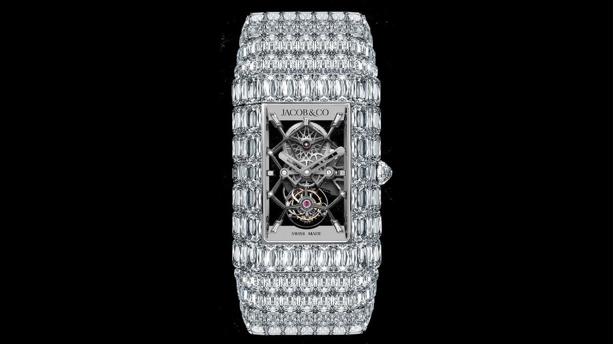 Jacob & Co Billionaire ASHOKA Watch Features 189 Carats Of Diamonds