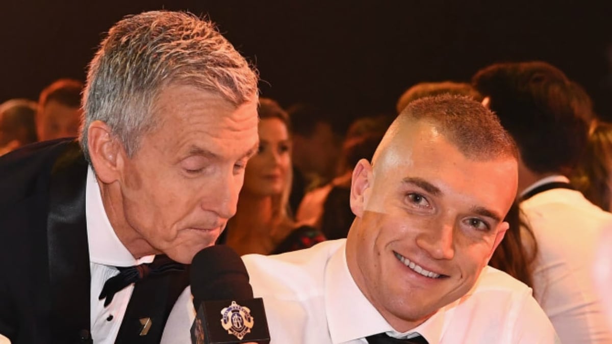 Bruce McAvaney & Dustin Martin