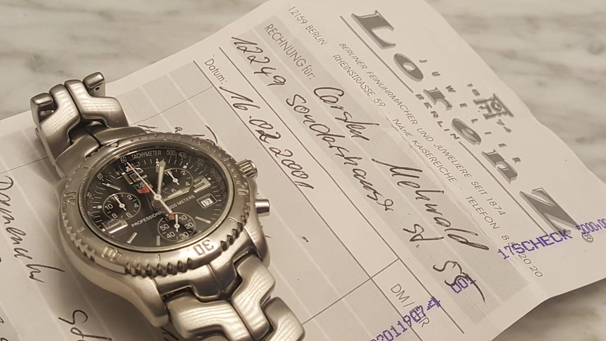 Tag heuer discount jason bourne