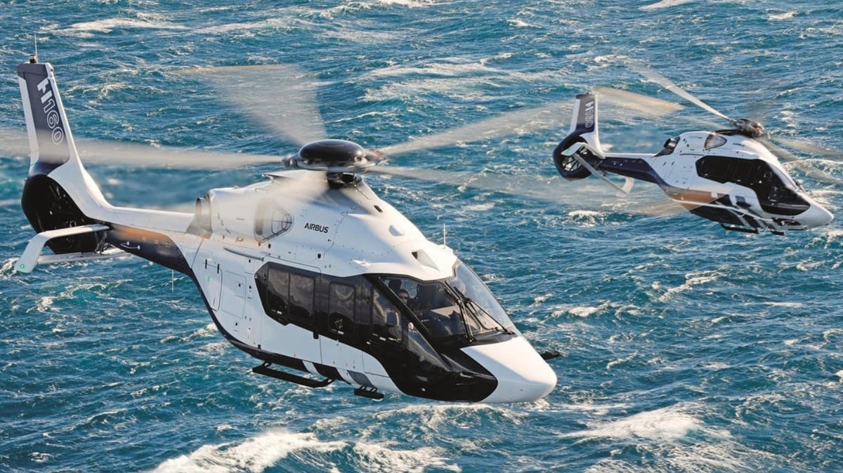 A plane flying over a body of water