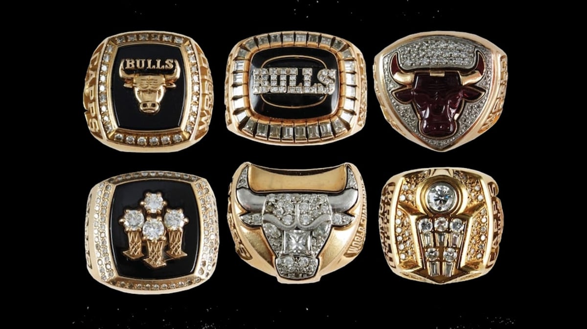 For Sale: All 6 Chicago Bulls Championship Rings