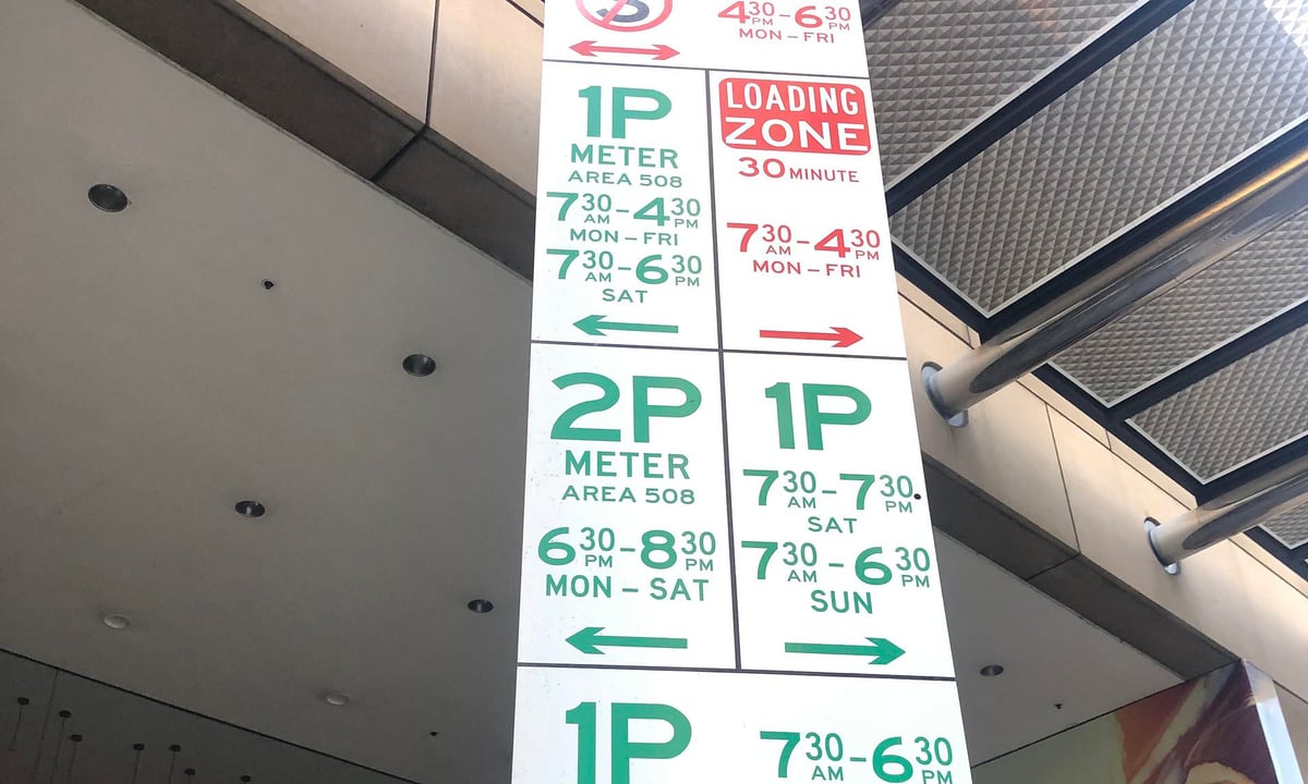 Melbourne CBD Free Parking December
