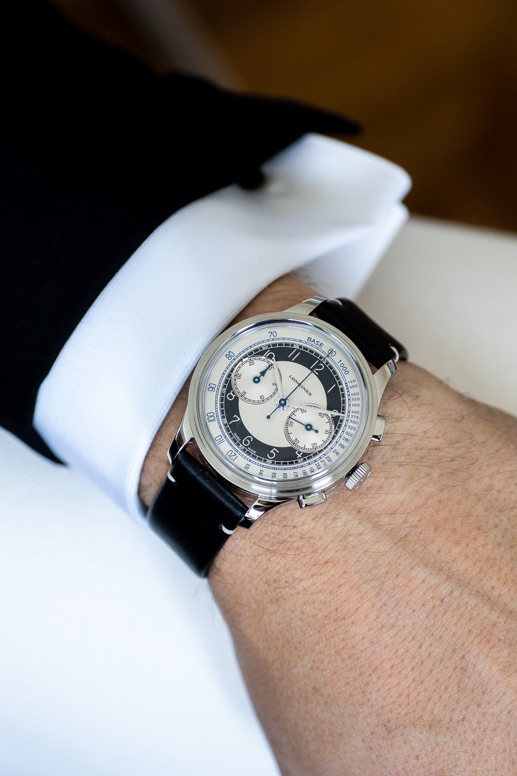 Longines Heritage Tuxedo Chronograph