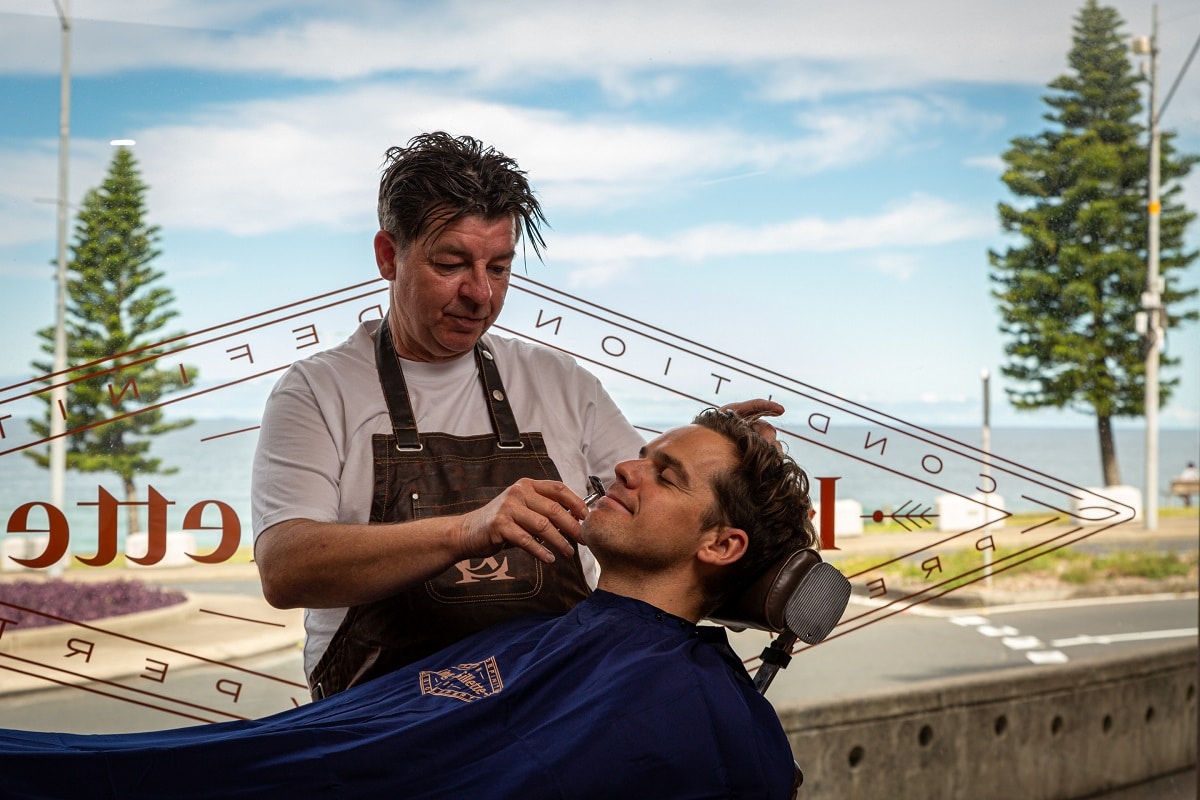 Gillette barber shop bondi