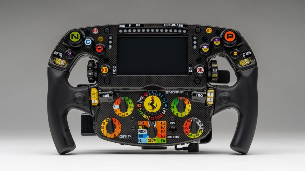 Cop Amalgam Collection’s Ferrari F1 Steering Wheel Replica For $315