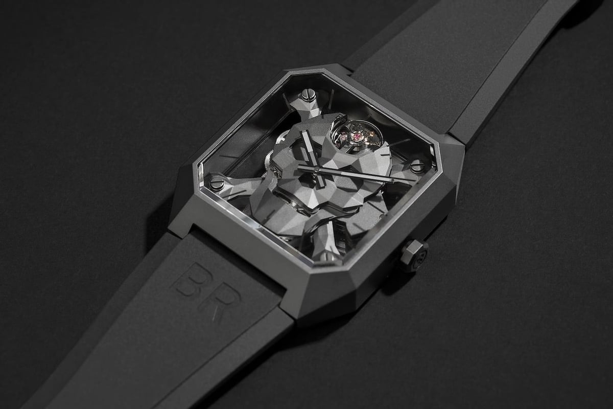 The Bell & Ross BR 01 CYBER SKULL Reimagines Their Iconic Square Case