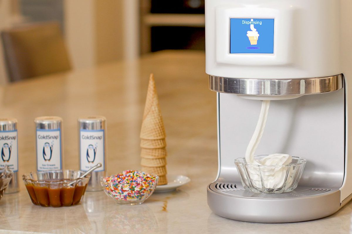 ColdSnap Soft Serve ice cream keurig