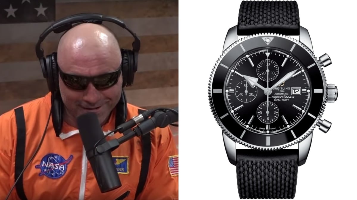 Take A Look At The Watches Worn By Joe Rogan