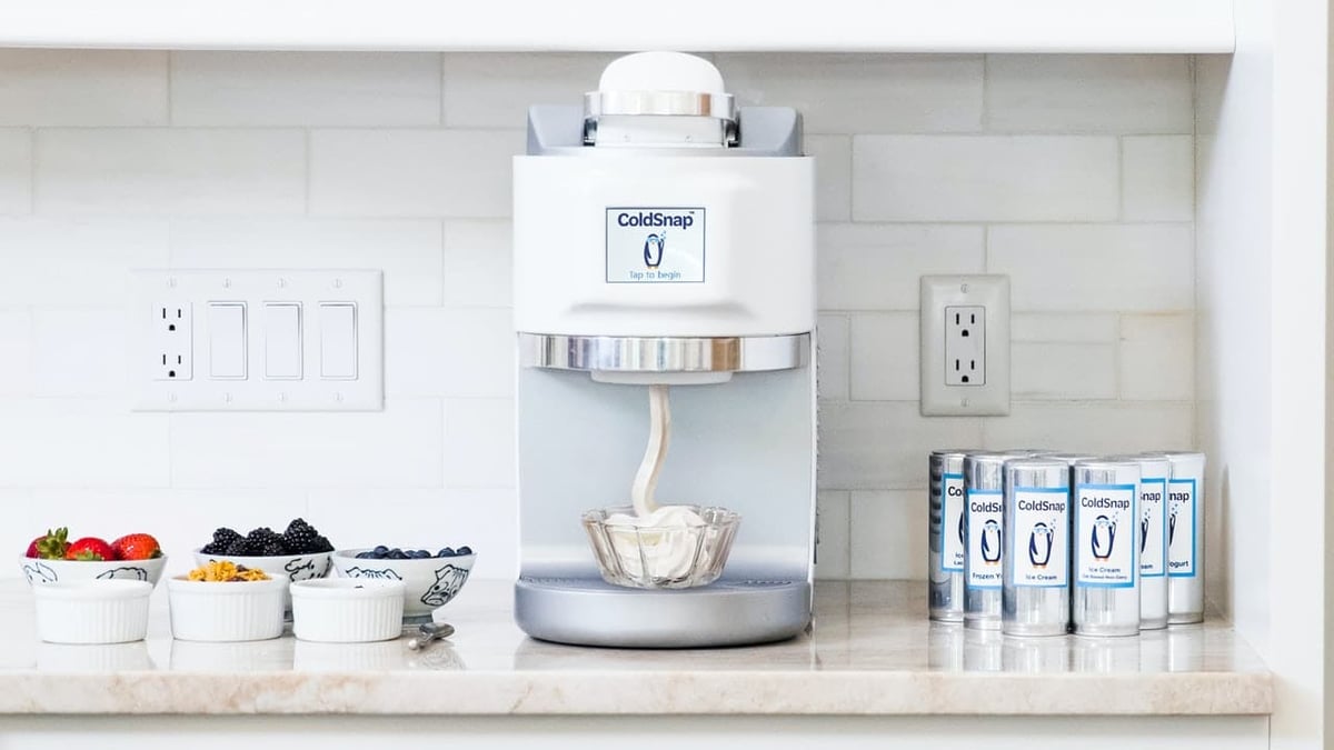 coldsnap ice cream machine keurig