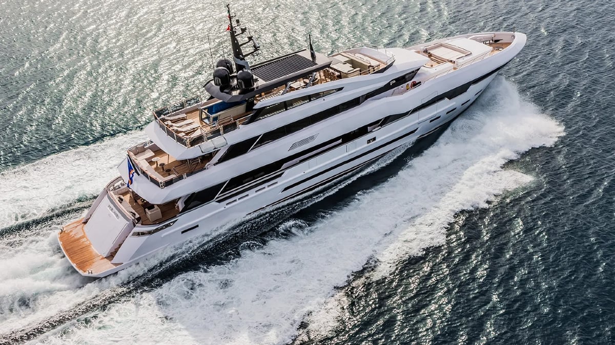 rossinavi m/y polaris launch