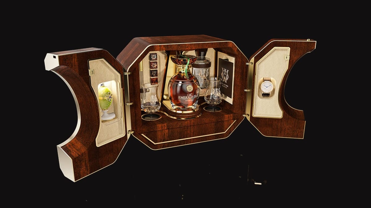 $2 MILLION WHISKEY SET emerald isle collection