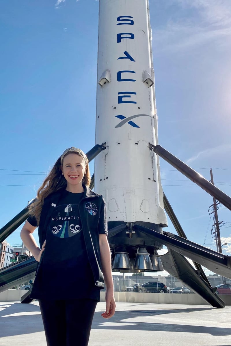 spacex civilian mission - jared isaacman - hayley arceneaux 