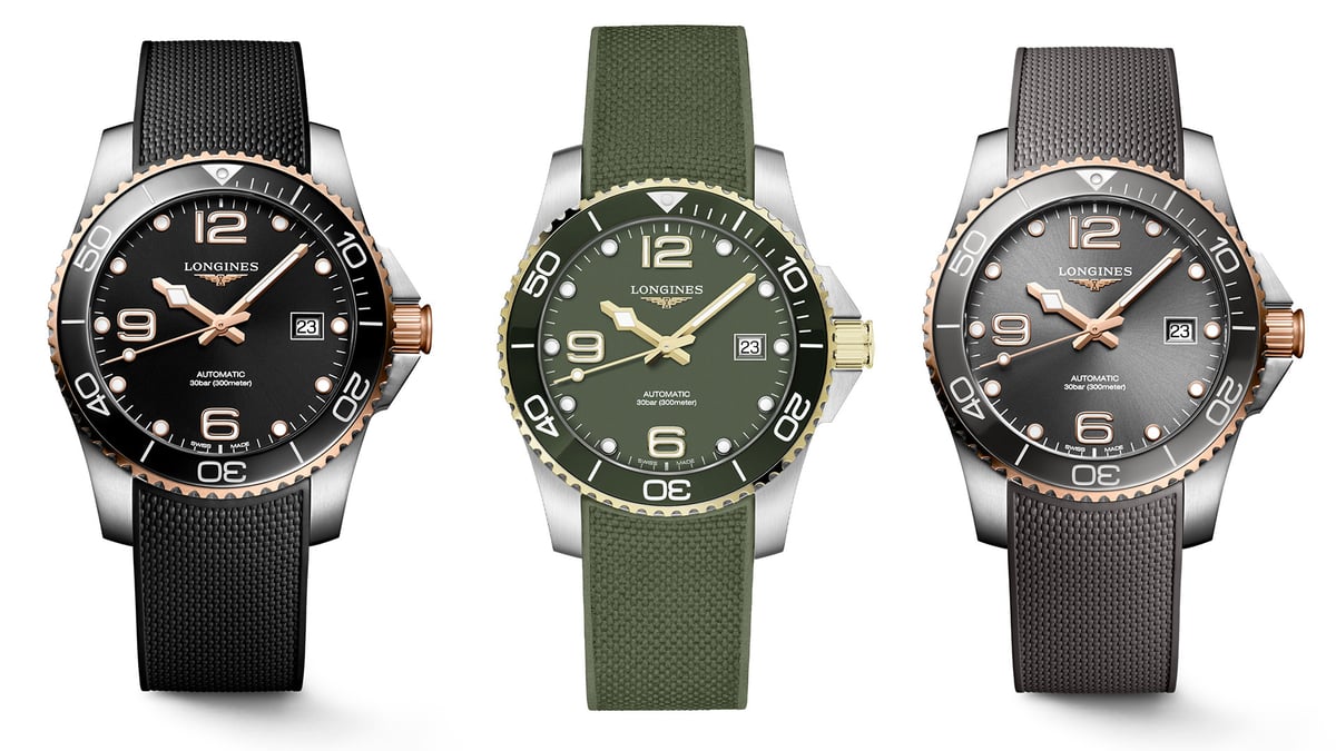 Longines 2021: New Additions To HydroConquest & Heritage Collections - Boss  Hunting