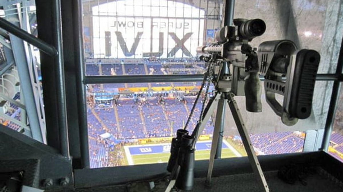 Inside The Super Bowl’s Deadly Sniper Nest