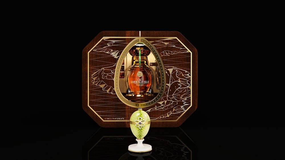 $2 MILLION WHISKEY SET emerald isle collection