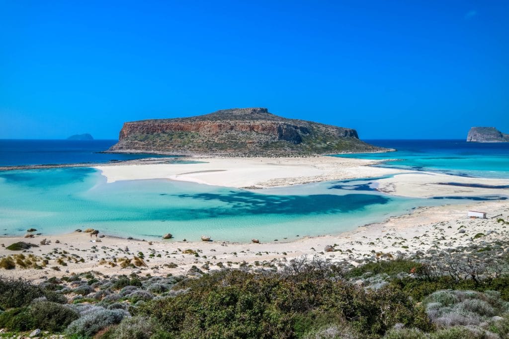 world's best beaches - Balos Lagoon in Greece.