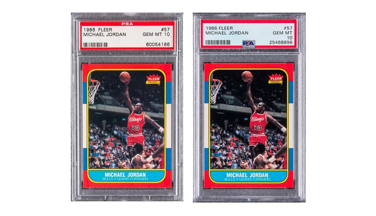 Michael Jordan Rookie Cards Sell For $967,000 Each