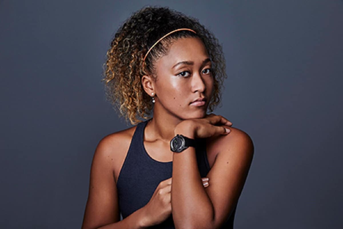 Naomi Osaka and Citizen.luxury watches tennis