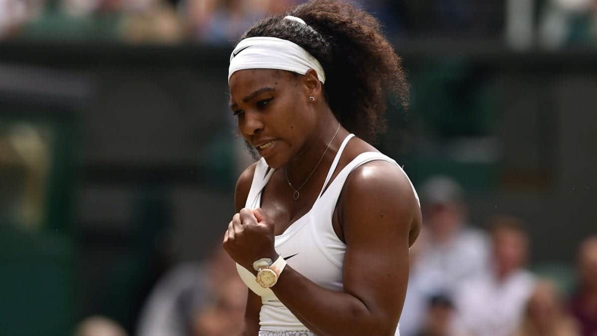 Serena Williams wearing a Audemars Piguet.luxury watches tennis