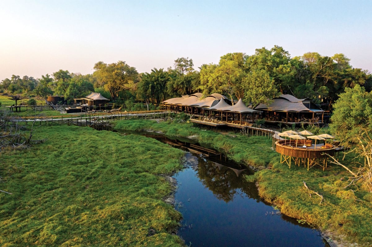 Xigera Safari Lodge: The Botswana Retreat Only Accessible By Canoe