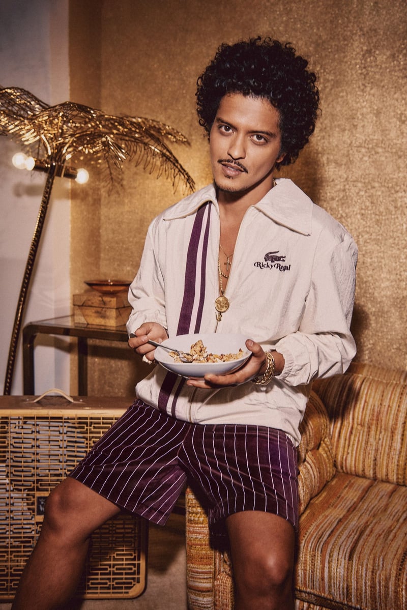 lacoste bruno mars ricky regal collection