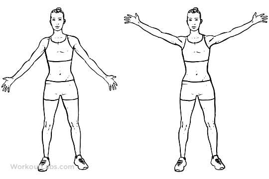 Best Shoulder Exercises For Men - Straight Arm Circles