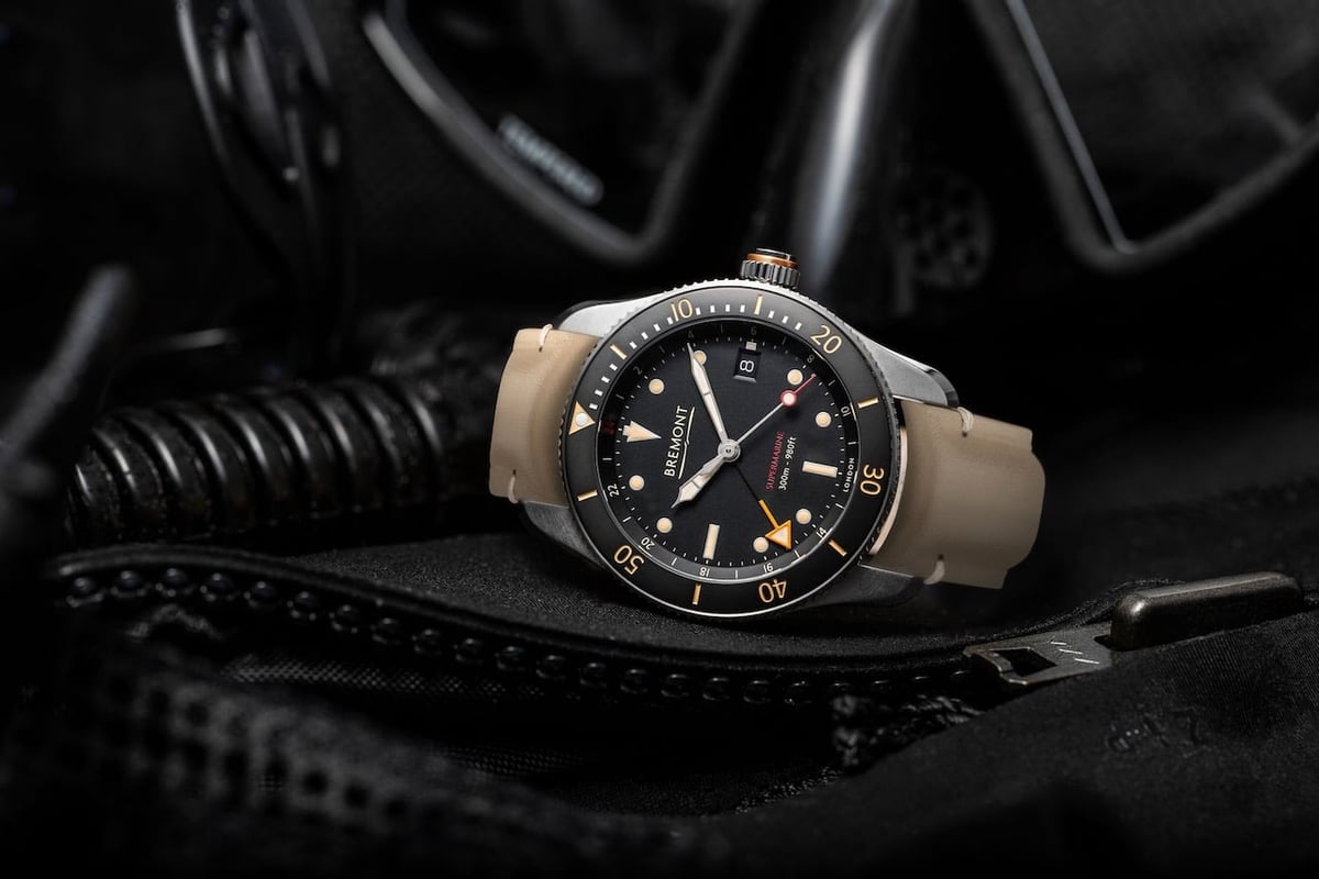 Bremont S302 On Leather