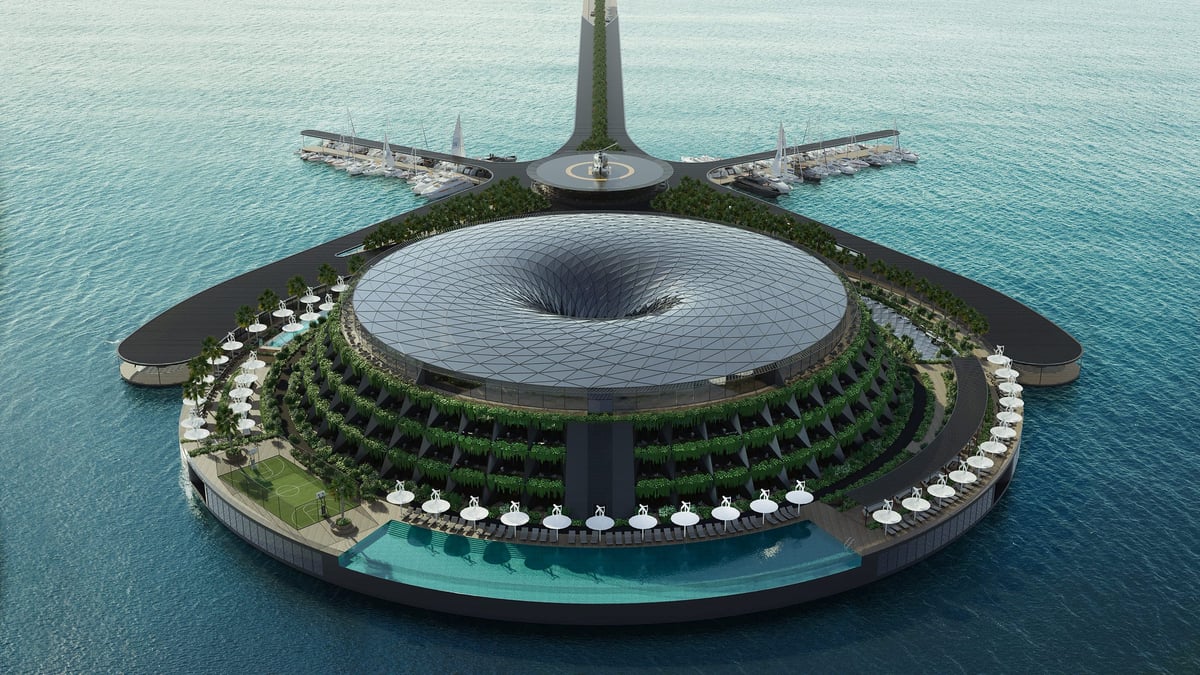 Qatar To Welcome The Ambitious Eco-Floating Hotel In 2025