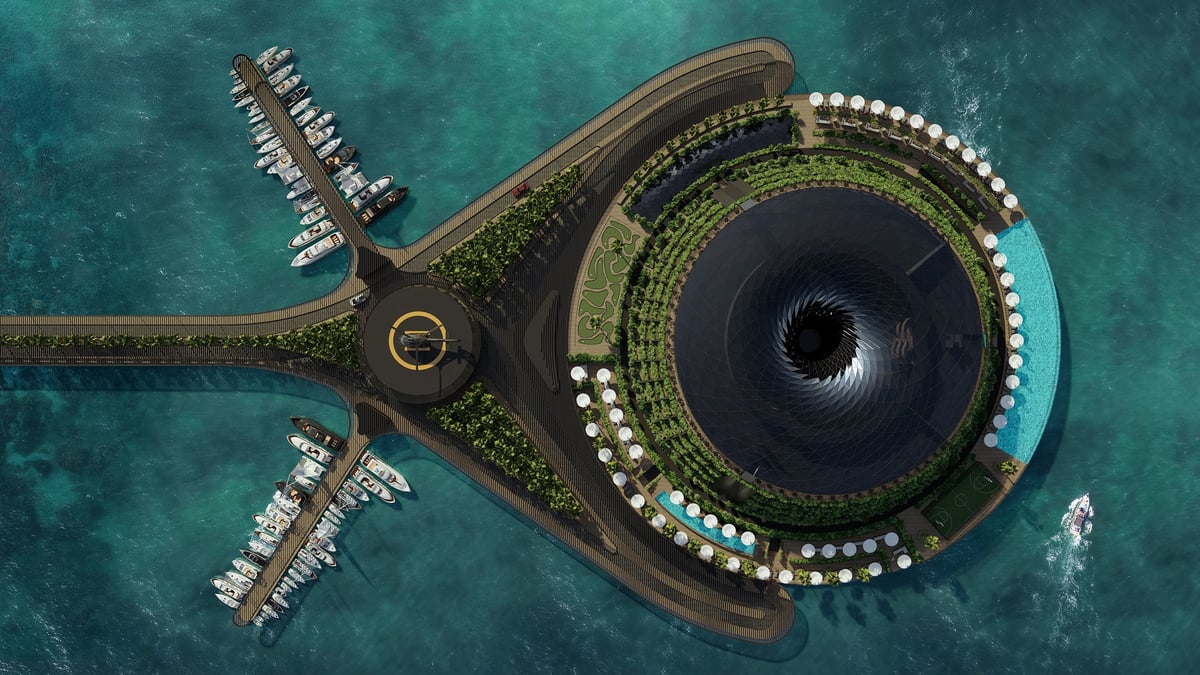 qatar eco-floating hotel