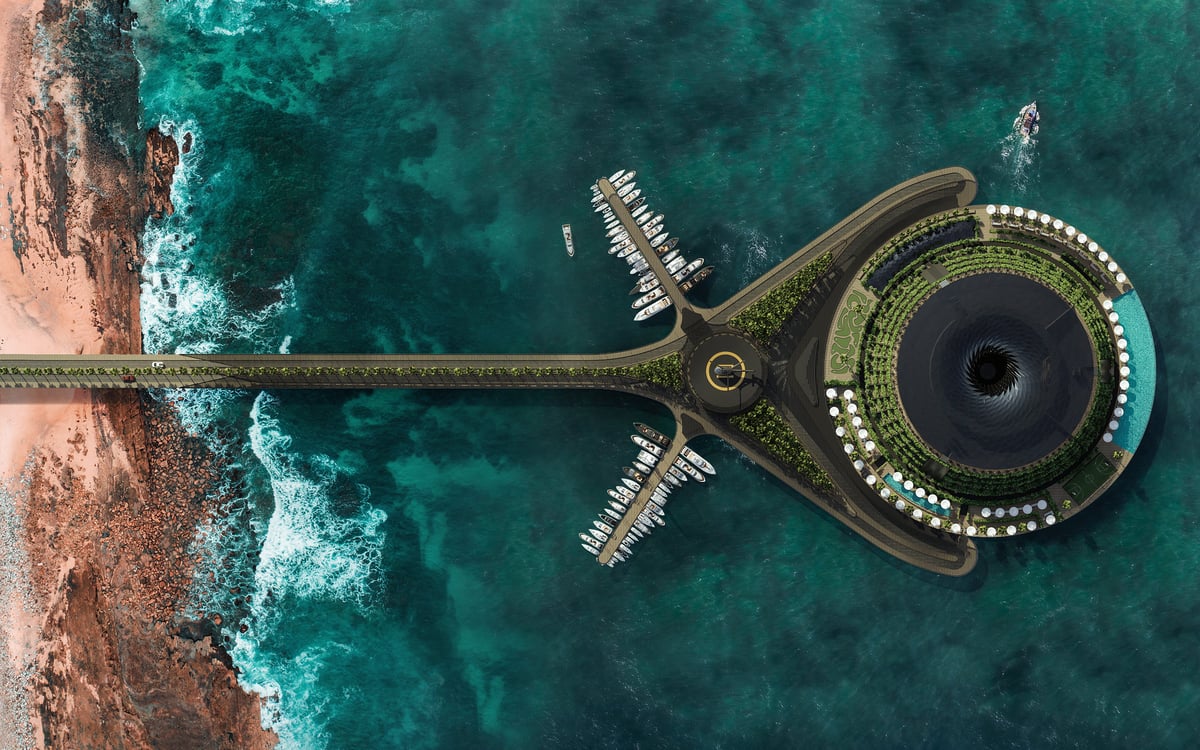 qatar eco-floating hotel