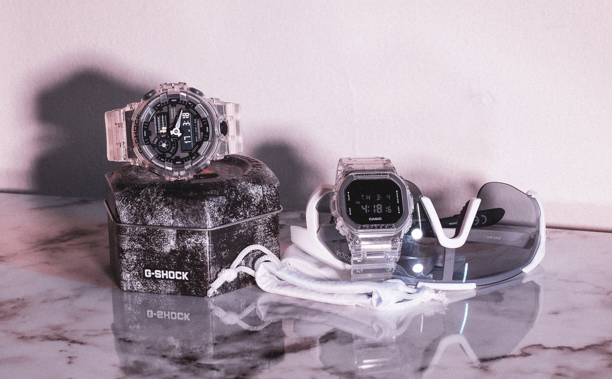 G-Shock Remix Six Classic Silhouettes With New Transparent Pack