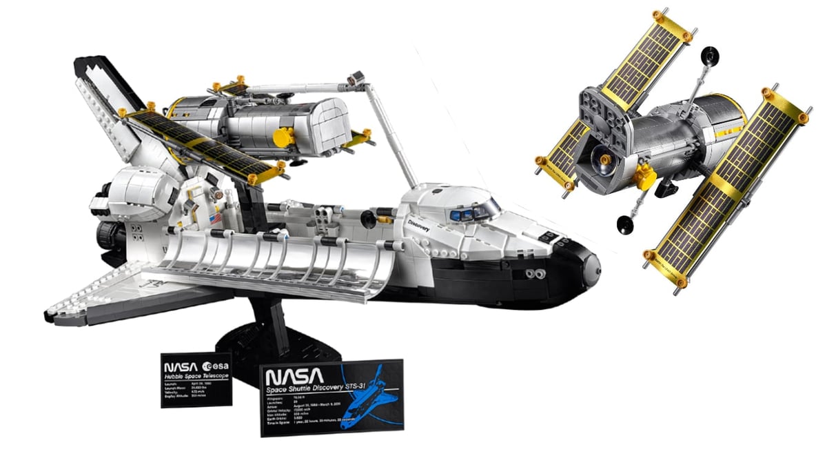 LEGO & NASA Space Shuttle Discovery Kit Arrives In 2,354 Pieces