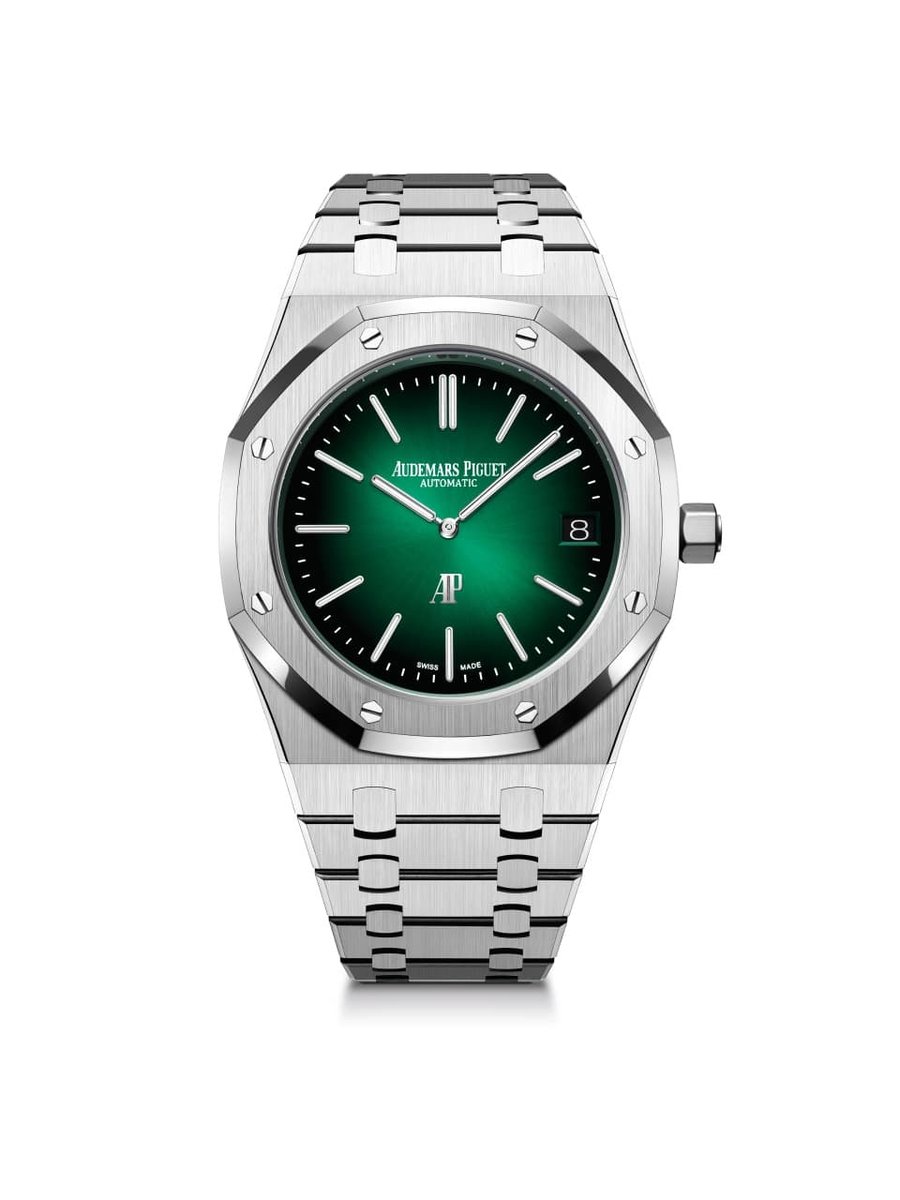 Audemars Piguet Royal Oak Jumbo Extra-Thin Smoked Green