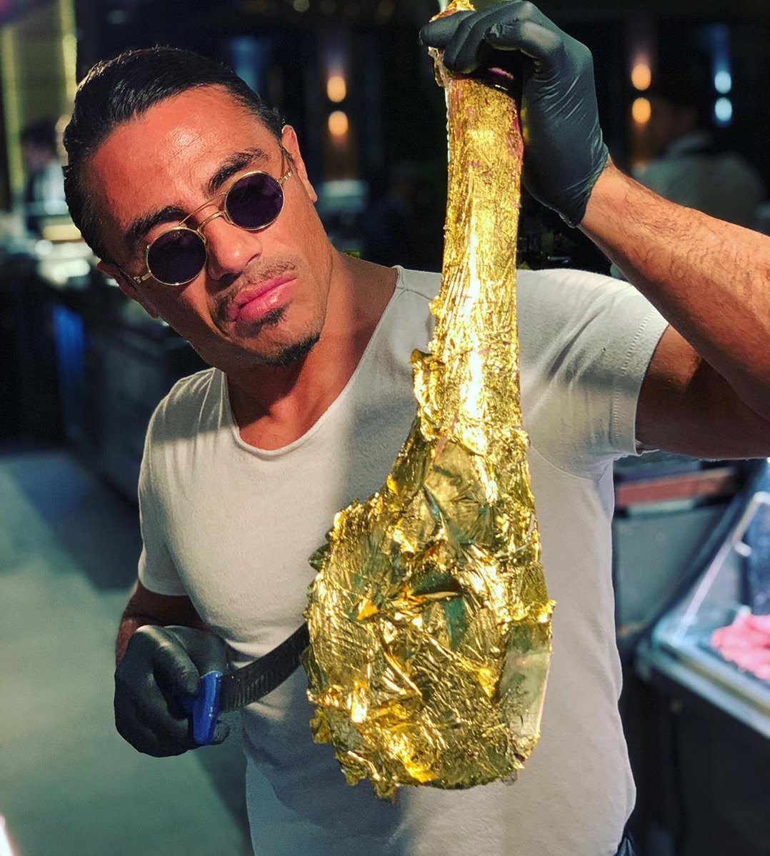 Salt Bae Restaurant Prices Have Shocked The Internet - golden steak