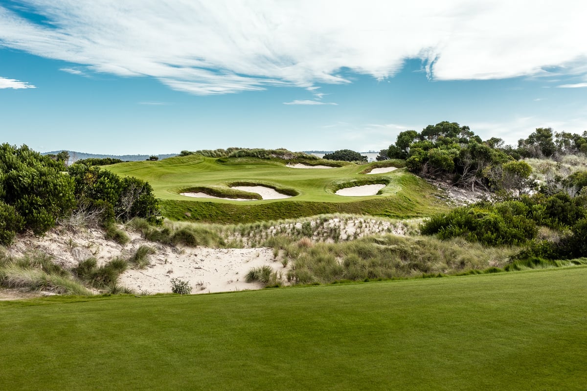 bucks party ideas - play some rounds at Barnbougle