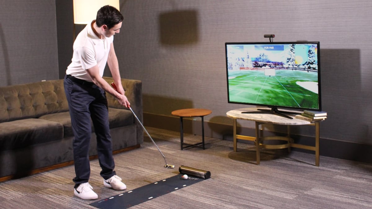 Exputt Putting Simulator: Sharpen Your Short Game From The Lounge