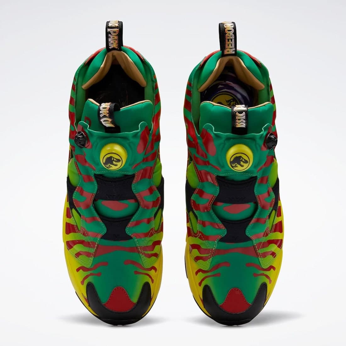 reebok jurassic park instapump fury sneakers