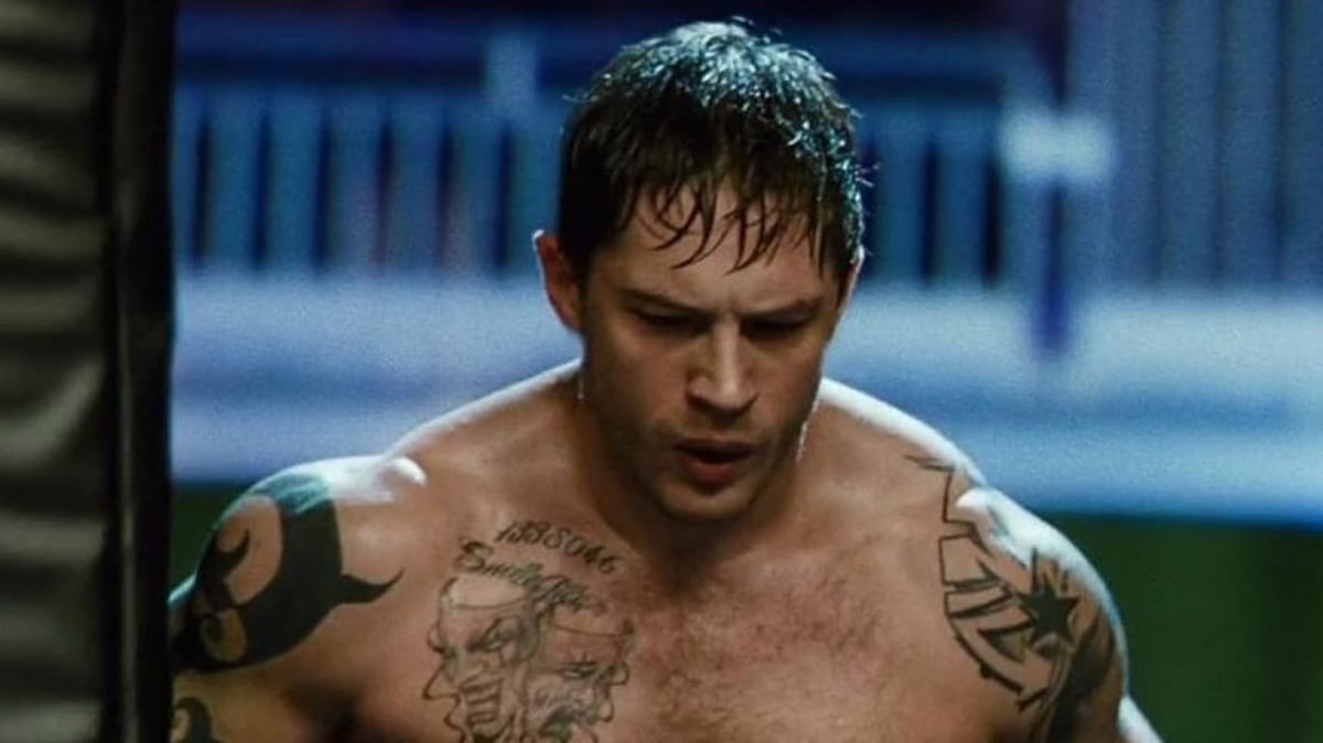 Man Fighting Ability Face Science - Tom Hardy Warrior