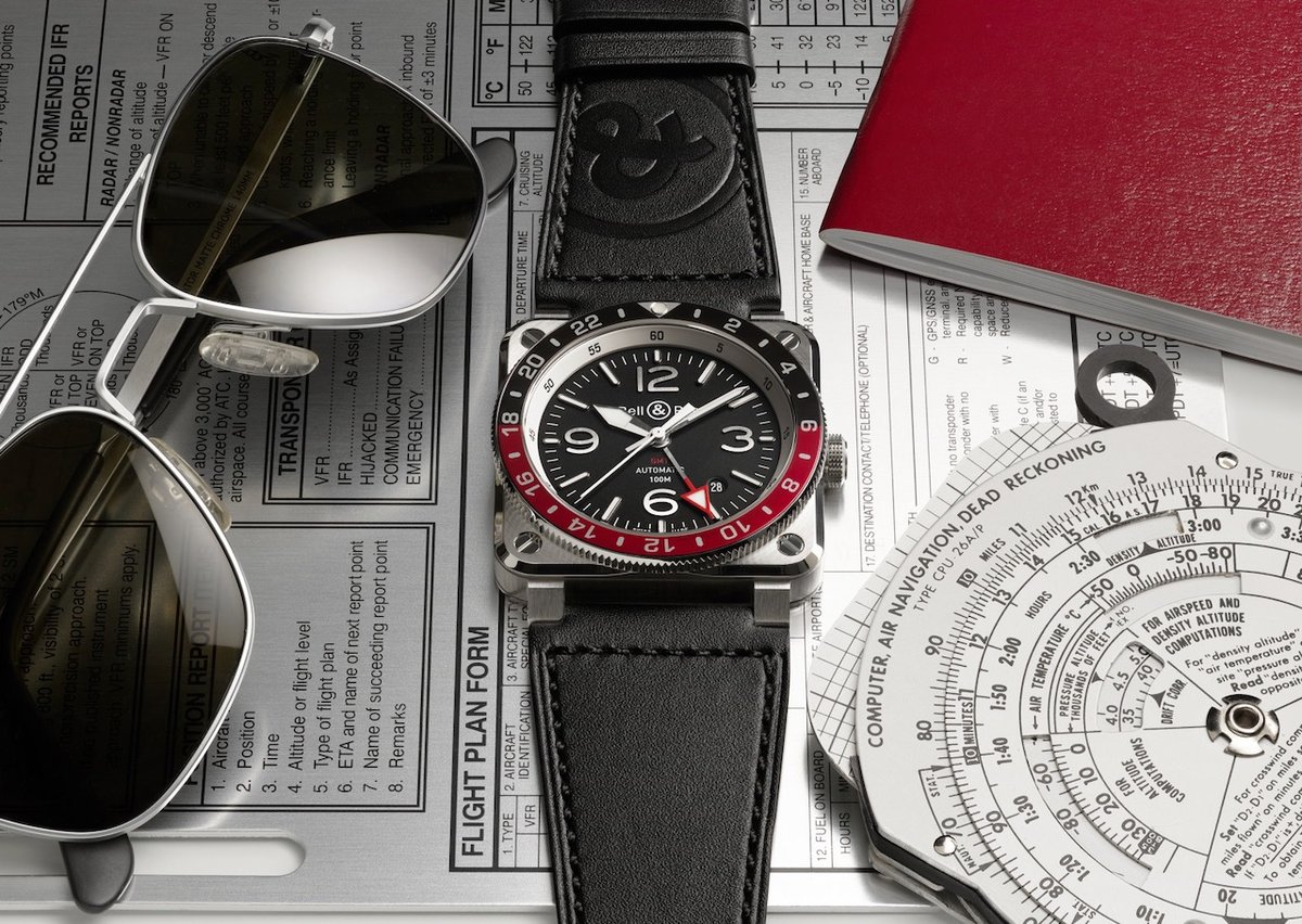 Bell & Ross Drops New BR 03-93 GMT With Bi-Directional ‘Coke’ Bezel