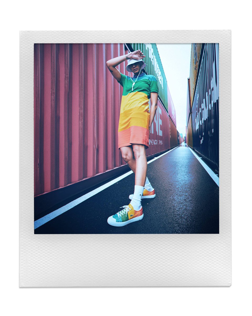 lacoste polaroid