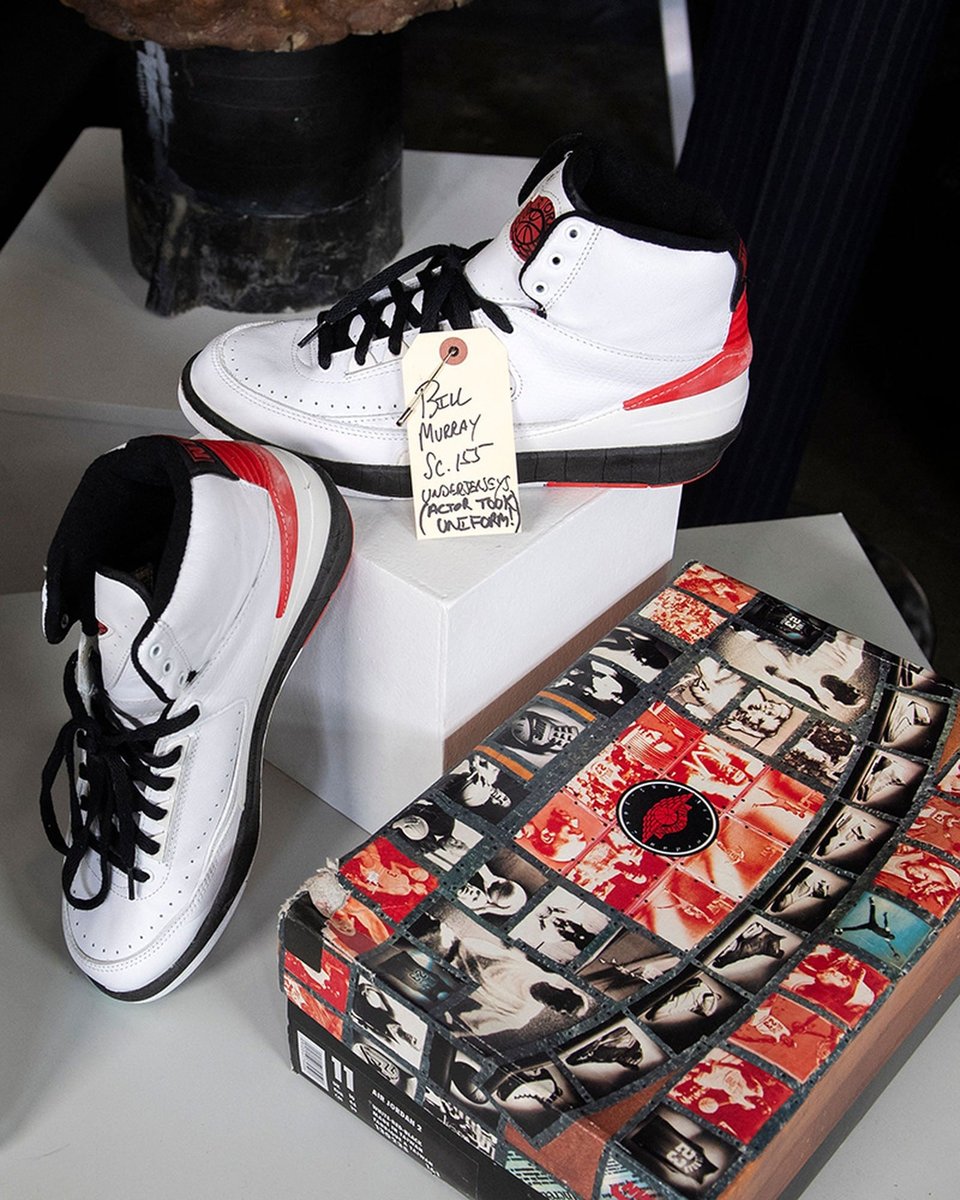 bill murray air jordan 2 auction space jam